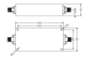 Bandpass LC filtri