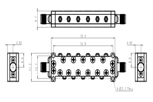 nnukwu ugboro bandpass filter maka band X/K