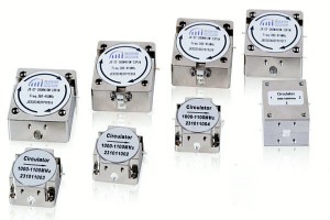 Serie di circulatori RF chì copre da DC-40GHz