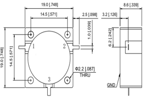 Drop-in keringtető 617-5000 MHz JX-CT-xxxMxxxM-xT