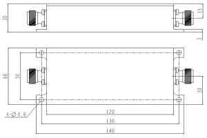 Hidlydd pasio isel ffatri dylunio Custom o 30-600MHz