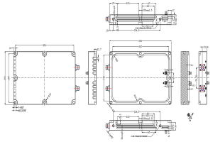 IP67 Waterproof WiFi Bandpass Cavity Filter Fa'agaoioi Mai 2300-2400MHz CMH000126-B-B40