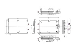 Разъем дуплексера SMA-F полости 2500-2690 МГц низкая вносимая потеря CMH000127-A-B7