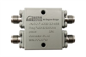 کوپلر هیبریدی 7.4-20.2GHz 3dB JX-BC-7.4G20.2G-15S