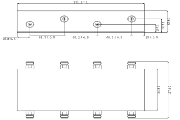 Hot sale Dual Directional Coupler -
 IP65 Low PIM 380-2700MHz 4 x 4 Hybrid Coupler JX-BC4X4-380M2700M-xxF  – Jingxin Technology