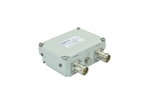 2 Ways Cavity Combiner 4.3/10-F csatlakozó 1710-2700MHz, kis behelyezési veszteség, kis térfogatú JX-CC2-1710M2700M-4310F50