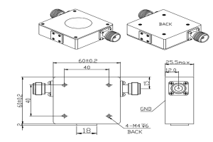 Produsen isolator VHF dari 135-174MHz untuk aplikasi luas