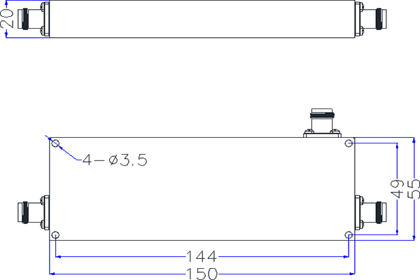 Reasonable price Rf Directional Coupler -
 UHF 140-500MHz Directional Coupler JX-DC-140M500M-Nx  – Jingxin Technology