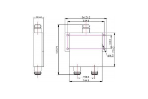 Good Quality Rf Power Divider -
 Power Divider N-F Connector 130-180MHz JX-PD-130M180M-50N  – Jingxin Technology