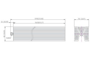 I-500W iCoaxial Load esebenza ukusuka kwi-DC-1GHz JX-PL-DC1G-NF500W