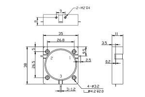 Ibora Ipinya-silẹ lati 763-775MHz JX-TI-WG3538X-1