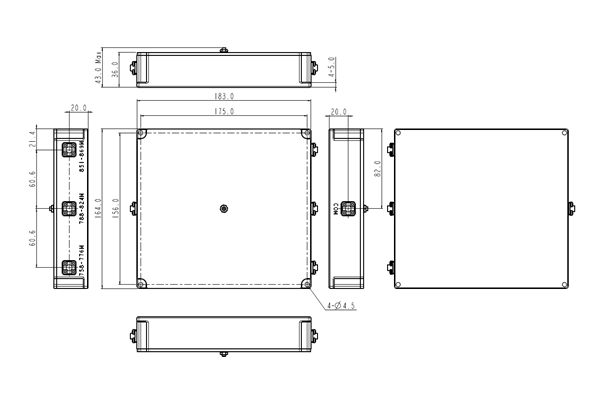 Good Quality Custom Design Multiplexer/Combiner -
 3 Ways Cavity Combiner SMA-F Connector 758-869MHz Low Insertion Loss Small Volume JX-TRIPLEXER-813C  – Jingxin Technology