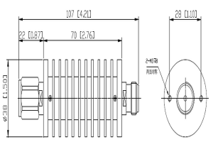 ለተለያዩ መተግበሪያዎች የ 50W attenuator አምራች