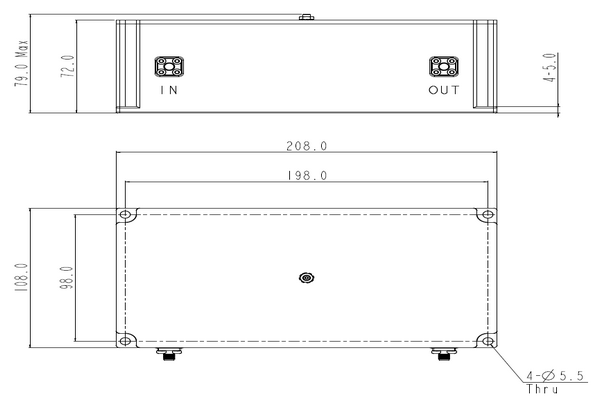 OEM Customized Ideal High Pass Filter -
 VHF Bandpass Cavity Filter Operating From 280-380MHz JX-CF1-280M380M-22S  – Jingxin Technology