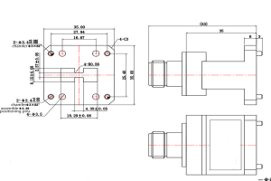 Adapter Waveguide JX-TAC-6G18G-300WNF