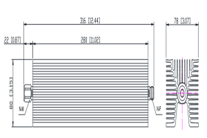 tiggama sa taas nga frequency attenuator nga naglangkob gikan sa DC-6GHz, custom nga disenyo anaa