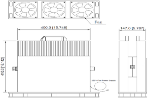 DC-3GHz साठी 2000W उच्च पॉवर ॲटेन्युएटर