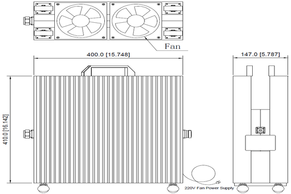 Chinese wholesale Rf Attenuator Design -
 10dB/20dB/30dB/40dB/60dB High Power 1000W Attenuator Operating From DC-3GHz JX-AT-DC3G-1000Wxx  – Jingxin Technology