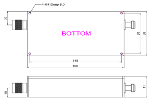 2405 ～ 2495MHz の RF フィッターのメーカー、カスタム設計も可能