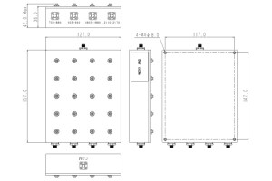 Cavity Combiner Operating from 758-2170MHz JX-C...