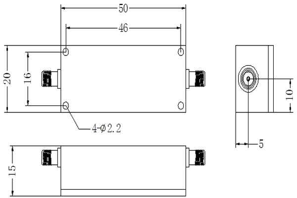 2021 China New Design Uhf Cavity Filter - UHF Bandpass LC Filter Operating @ 440.175MHz JX-LCF1-440.175-50S  – Jingxin Technology