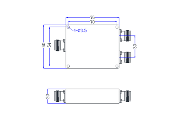 OEM/ODM China Sma Female 2/3/4 Power Divider - Power Divider N-F Connector 140-500MHz JX-PDx-140M500M-NF  – Jingxin Technology