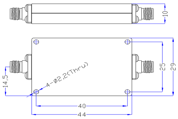 Factory Supply High Frequency Bandpass Cavity Filter - Highpass Filter Operating From 3-18GHz JX-HPF1-3G18G-60S  – Jingxin Technology